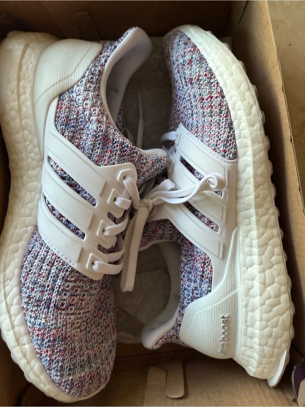adidas UltraBOOST W White with Multi Accent Kids Sneakers